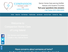 Tablet Screenshot of homecarenewyork.com